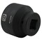 Dynamic 1" Drive Standard Socket, Black Phosphate, Tools 2-7/16" X 1" Drive, 6 Point Standard Length D025378 - alternate 8